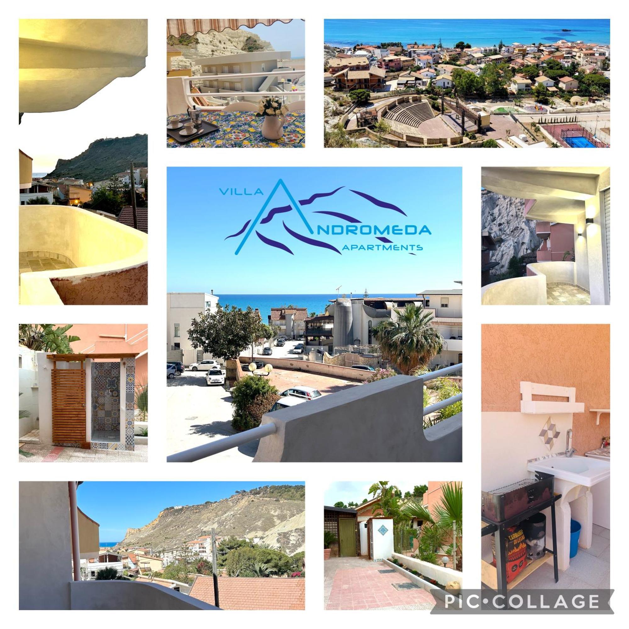Villa Andromeda Apartments Realmonte Exterior foto